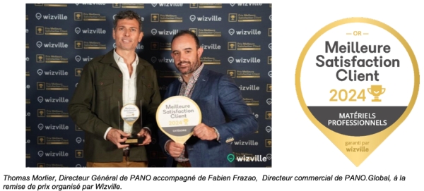Franchise PANO : le réseau remporte le Prix de la Meilleure Satisfaction Client 2024 !
