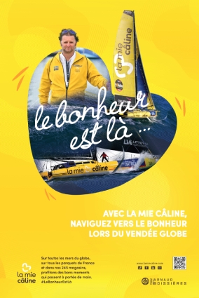 Franchise La Mie Câline : le skipper de La Mie Câline Arnaud Boissières rend visite aux élèves de l’école de Saint Symphorien à Versailles