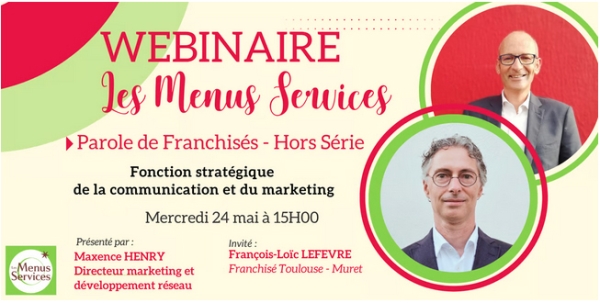 Franchise Les Menus Services : newsletter du mois de Mai !