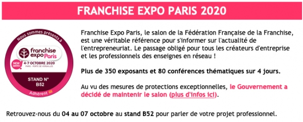 Franchise Les Menus Services : incontournable ! Ne ratez pas Les Menus Services à Franchise Expo Paris
