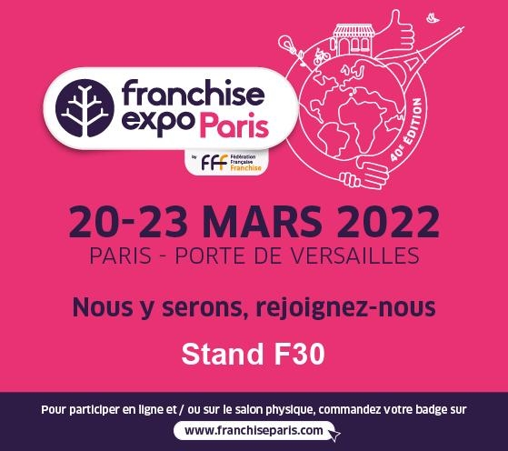 Franchise DECLIC IMMO renouvelle sa participation au salon Franchise Expo Paris du 20 au 23 mars 2022