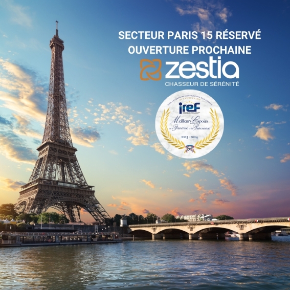 Franchise Zestia : secteur Paris 15 réservé !!