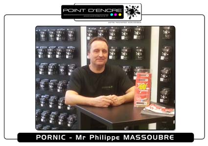 Philippe Massoubre franchisé Point d'Encre Pornic