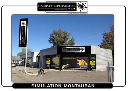 Simulation franchise Point d'Encre Montauban