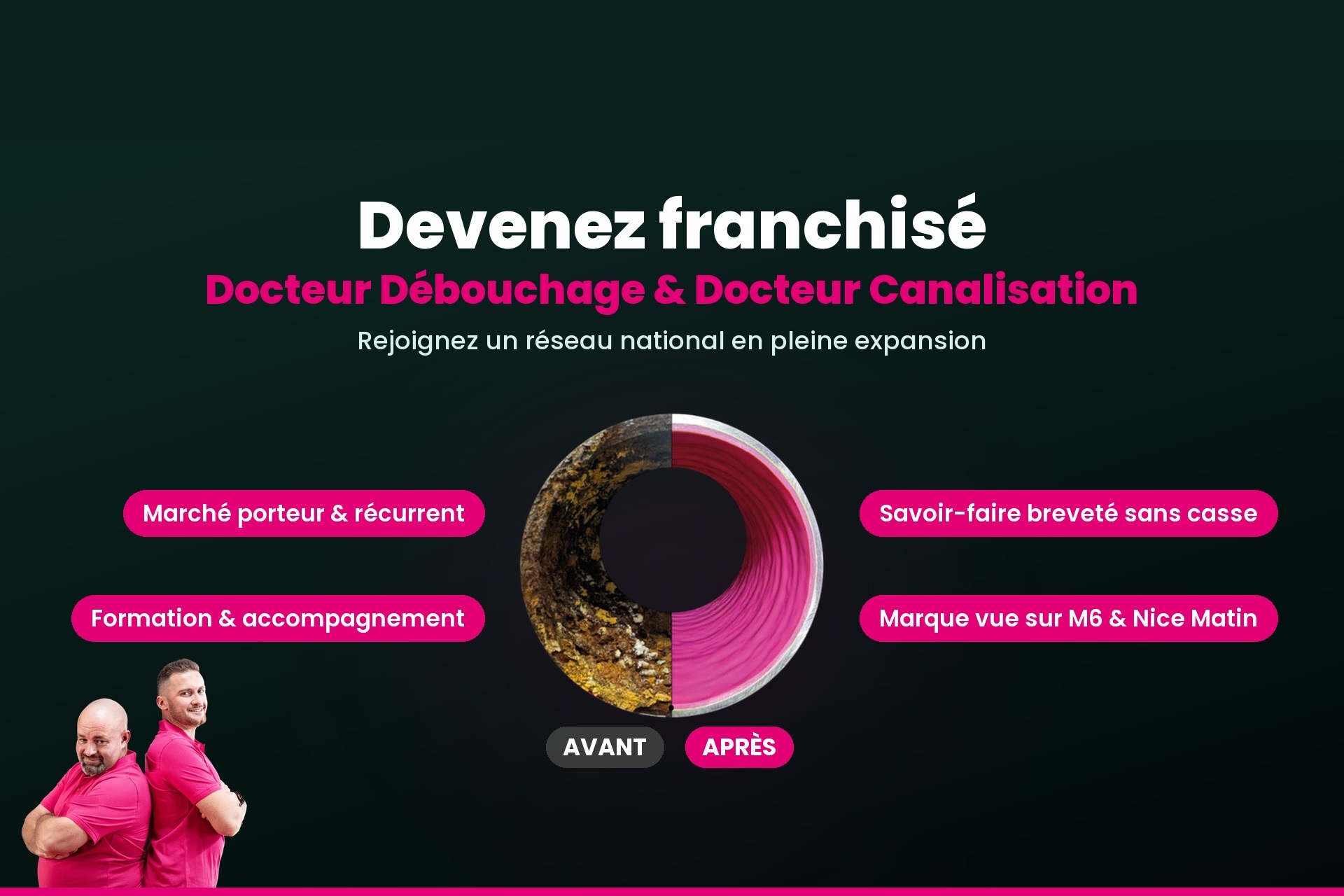 Franchise Docteur Canalisation/Débouchage